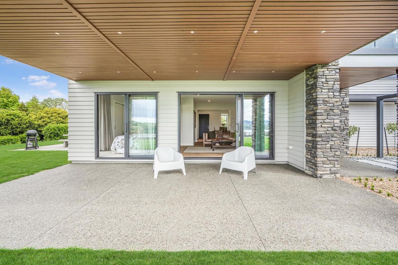 Lakeside Karapiro Downstairs Apartment Cambridge Luaran gambar